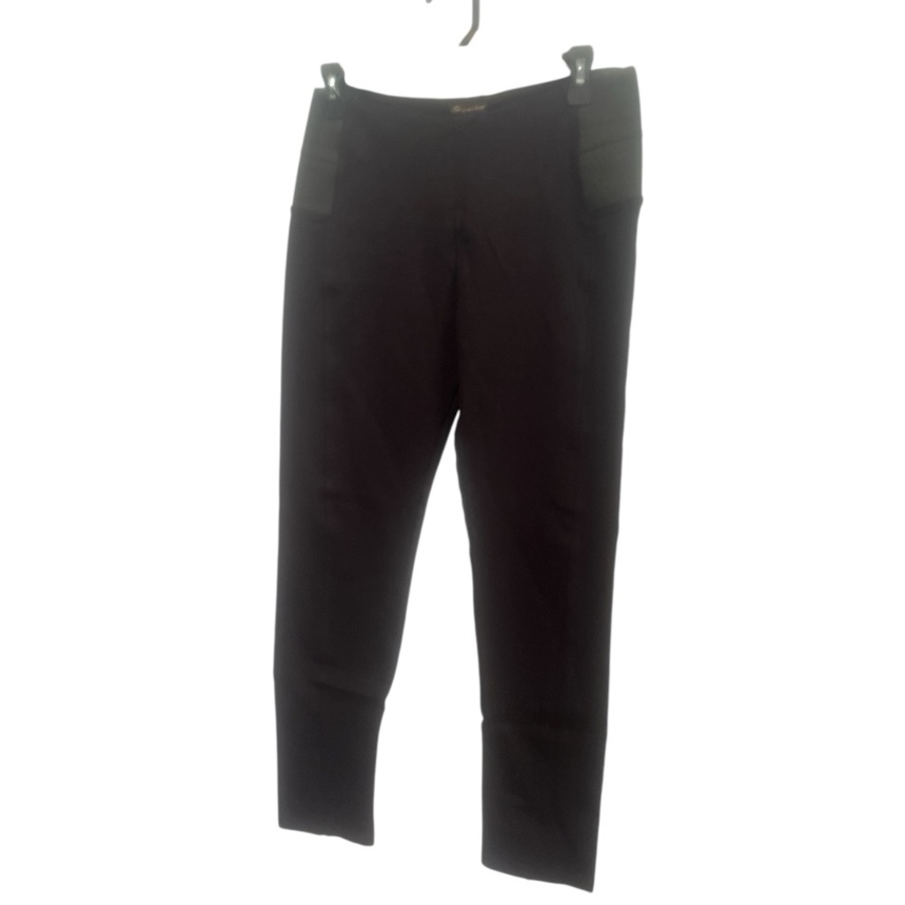 Shinestar black pull on pants.  Size large